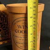 Wine For Two:  Lot Consisting of Wine Glasses, Wine Cooler, Bucket, Wooden Bottle Holder - thumbnail 8 of 9