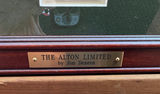 The Alton Limited framed railroad art with stamps 18" X 22" - thumbnail 2 of 7