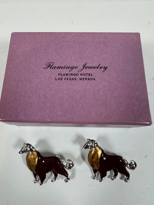Two Murano Inspired enamel jewelry pins - Image 1 of 6