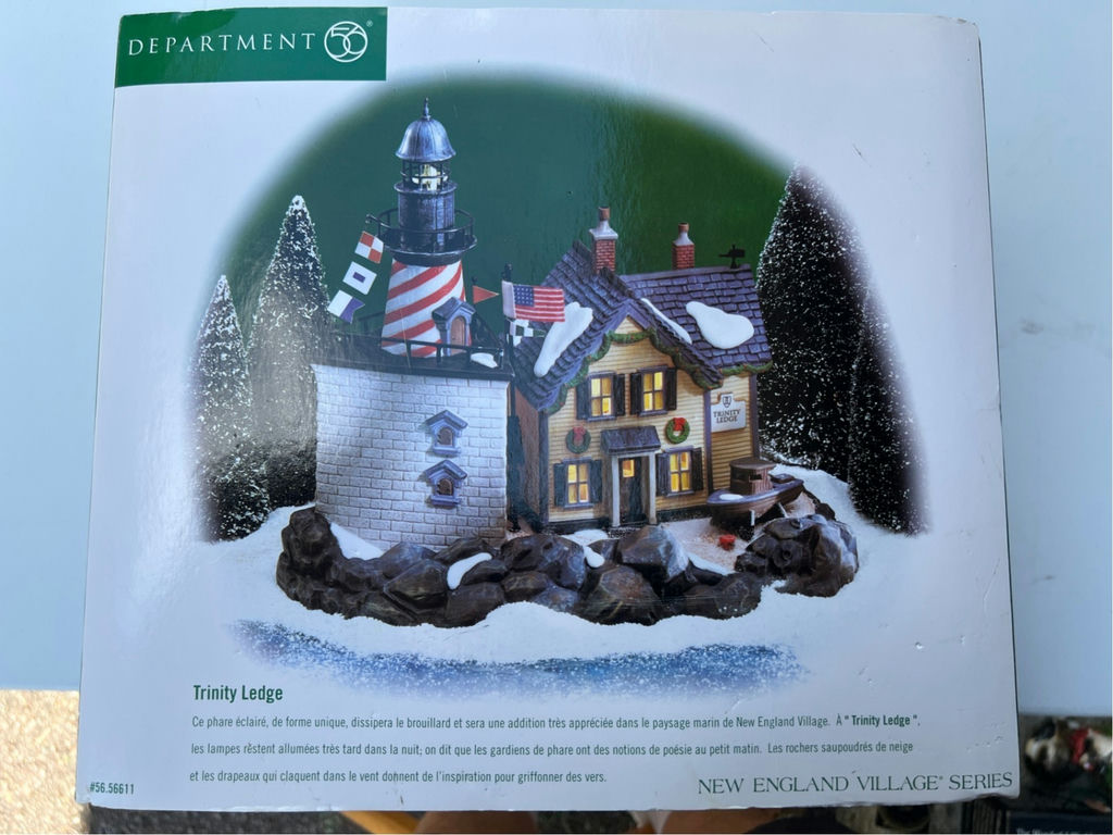 Trinity Ledge Lighthouse and House Figurine Set - image 2 of 3