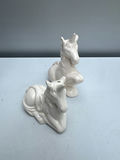 Assorted salt and pepper shakers: Cap'n Pepper and Old Salty sailors, cactus, dog, and white horses - thumbnail 4 of 4