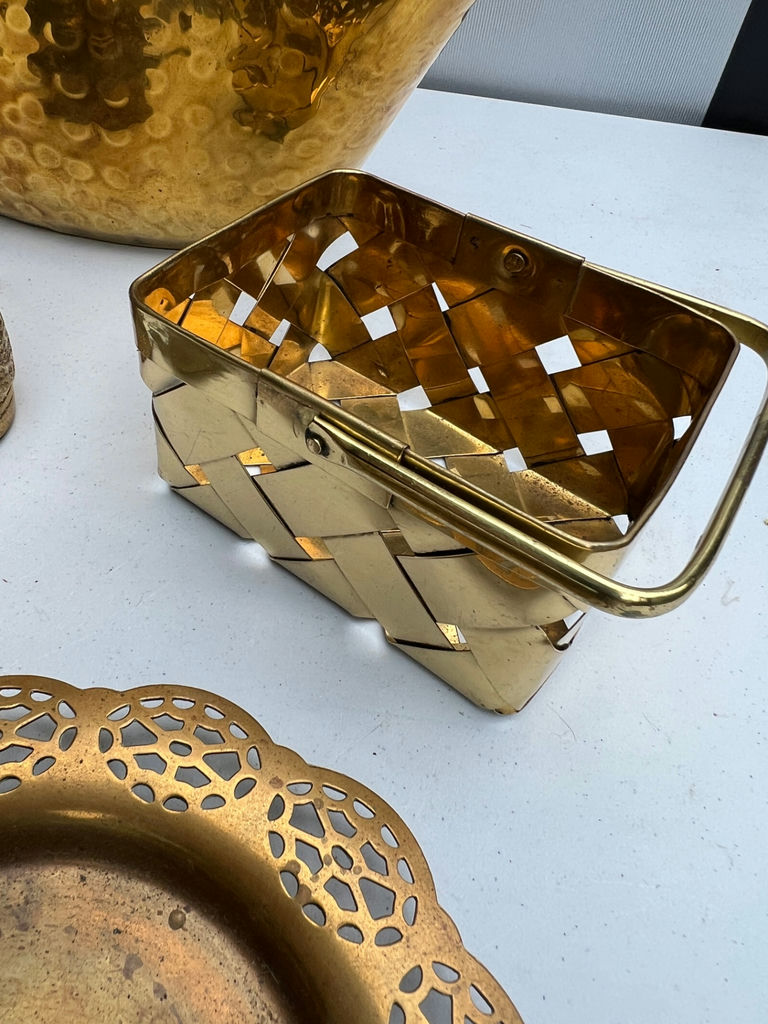 Brass Decorative Metalware Collection - image 7 of 8