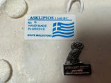 Ancient Greek relief fragments and Athens museum-copy owl badge - thumbnail 4 of 5