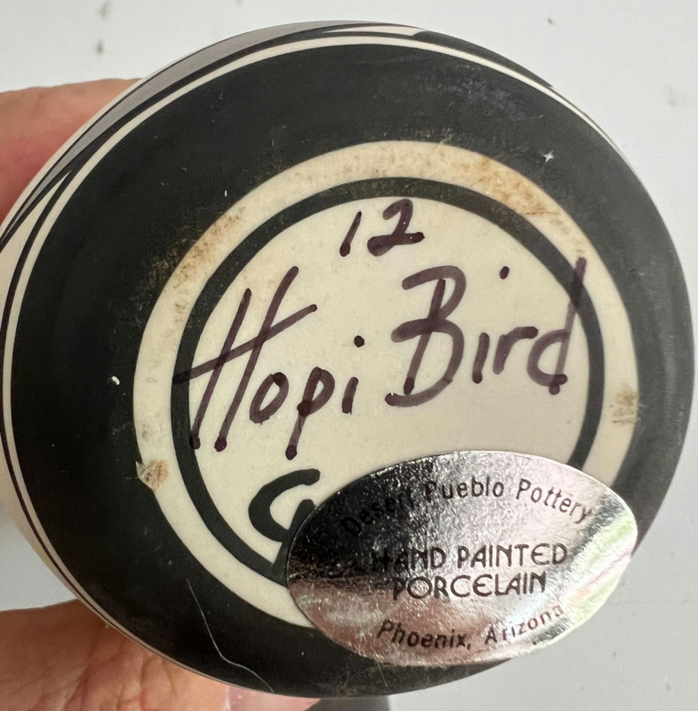 Hopi Bird pottery set by Desert Pueblo Pottery - image 8 of 8