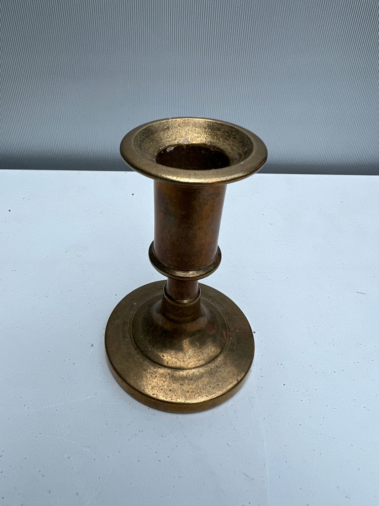 Brass candlesticks and candle holders set - image 3 of 4