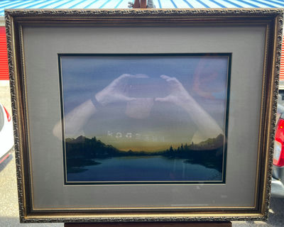 LePage 'Quiet Morning' painting original $300 22" x 18" - Image 1 of 5