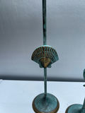 Nautical-themed metal candle holders (set of 3) - thumbnail 2 of 4