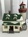 Porcelain Lighted House and Lighthouse - thumbnail 2 of 4
