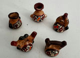 Assorted southwestern ceramic vases and small decorative vessels with geometric motifs - thumbnail 5 of 5