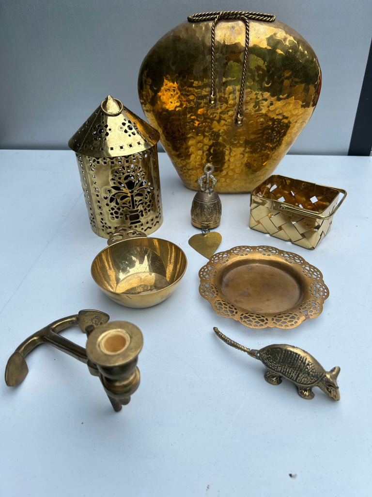 Brass Decorative Metalware Collection - image 1 of 8
