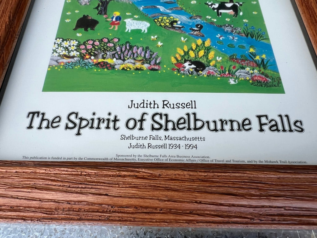 Framed print: The Spirit of Shelburne Falls 22" x 11" - image 2 of 5