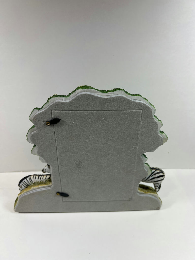 Zebra Figurines in a Grass-Diorama with Tree Arch - image 4 of 4