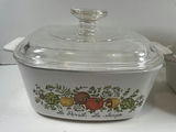 Corning Ware bakeware set with lids 1 - 1-1/4 Qt and 2 - 700 mL - thumbnail 2 of 6