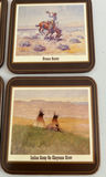 Western-themed coaster set with Buffalo Bill Historical Center packaging - thumbnail 5 of 5