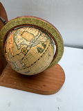 Pair of Vintage Bookends - Globes on Wooden Stands - thumbnail 3 of 3