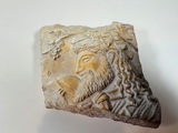 Ancient Greek relief fragments and Athens museum-copy owl badge - thumbnail 3 of 5