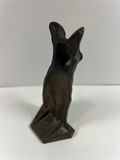 VINTAGE Cast iron dog statue doorstop - thumbnail 3 of 5