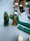 Assorted Painted Wooden Noah's Ark and Animals with Chest - thumbnail 5 of 7
