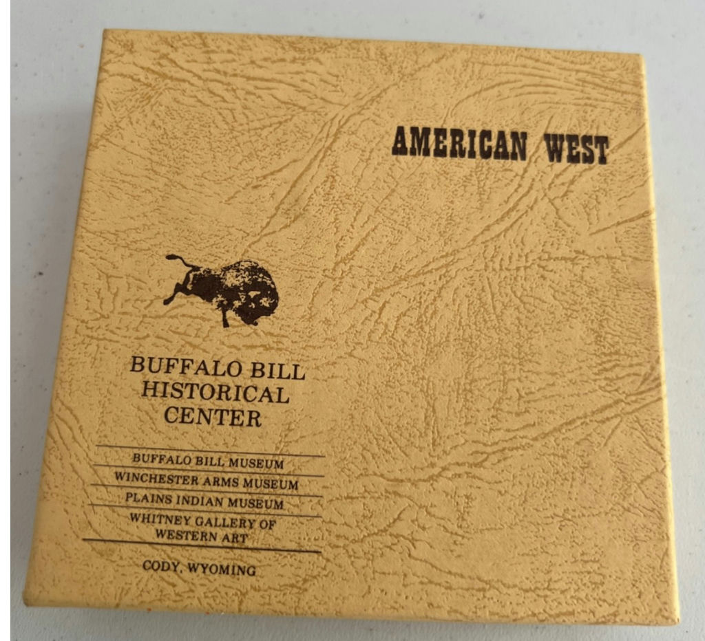 Western-themed coaster set with Buffalo Bill Historical Center packaging - image 2 of 5