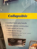 Pre-assembled Collapsible Shopping Cart - 18-1/2" x 15" x 37-1/2" Tall - thumbnail 3 of 4