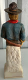 Porcelain Cowboy Figurine - thumbnail 3 of 4