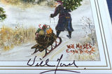 Framed Will Moses Winter Landscape - ARTIST SIGNED 17-1/2" X 11" - thumbnail 3 of 5
