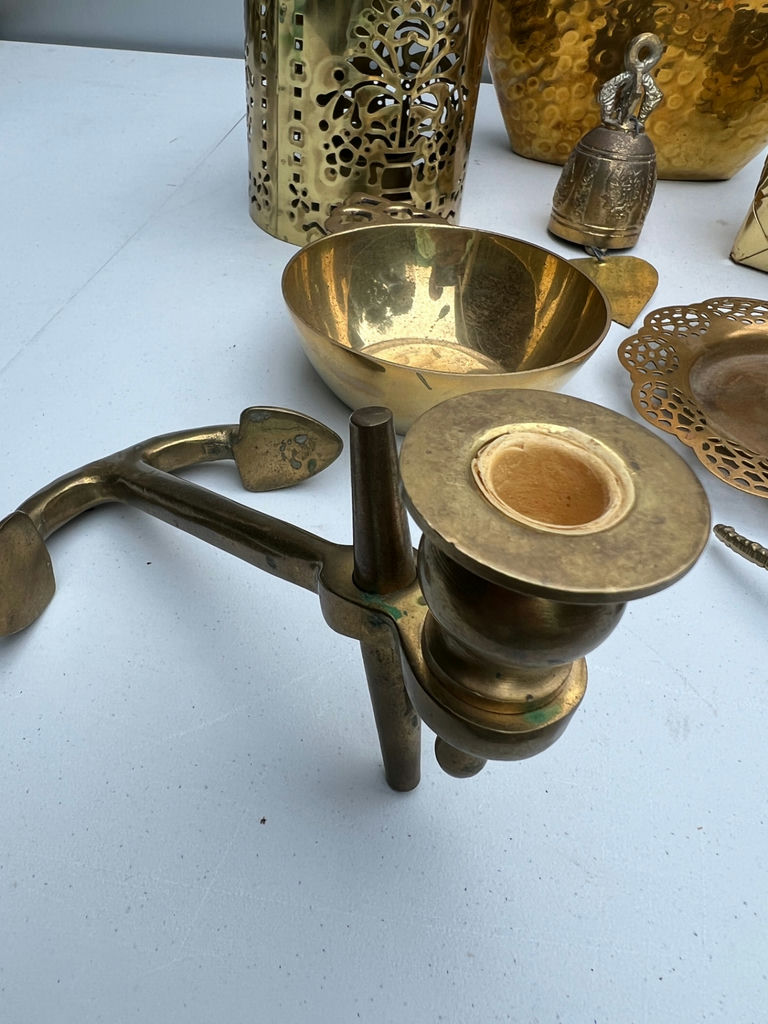 Brass Decorative Metalware Collection - image 3 of 8