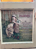 ButterCream Farms Vintage Dairy Sign Cabinet - Creative Wall Hanging 18-1/2 x 13 - thumbnail 2 of 3