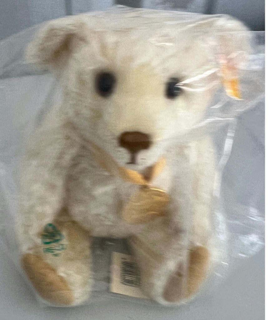 Millennium Bear by Steiff Teddy Bear with Gold Medal Necklace - image 5 of 7