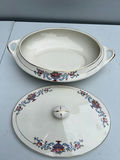Floral porcelain soup tureen with lid - thumbnail 2 of 4