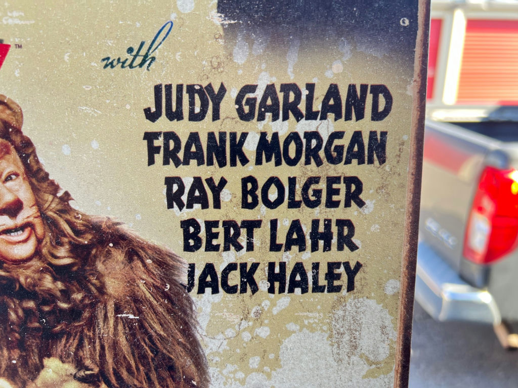 Wizard of Oz 70th Anniversary poster featuring Judy Garland and cast 16 x 12-1/2 - image 2 of 4