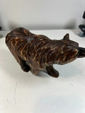 Carved wooden bear sculpture - thumbnail 3 of 4