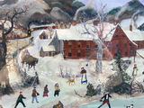 Coming Home From School by Will Moses - Signed and Numbered with COA 26" x 20-1/2" - thumbnail 5 of 6