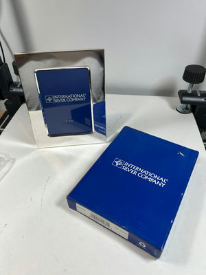 International Silver Company 4x6 Photo Frame - Lot of 3 - Image 1 of 5