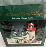 Porcelain Lighted House and Lighthouse - thumbnail 4 of 4