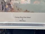 Coming Home From School by Will Moses - Signed and Numbered with COA 26" x 20-1/2" - thumbnail 3 of 6