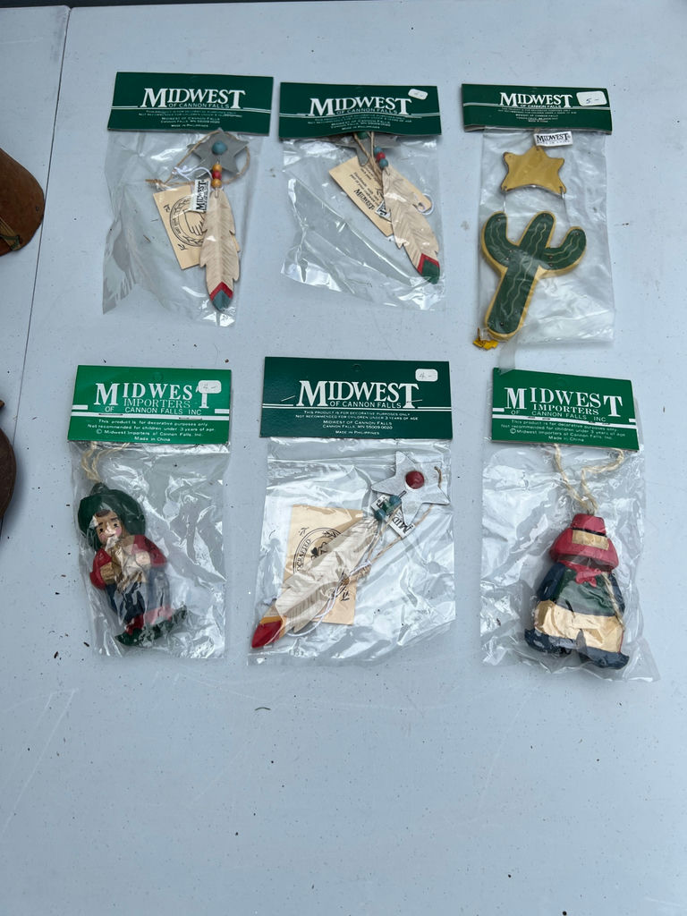Decorative hanging ornaments assortment from Midwest Importers - image 1 of 7
