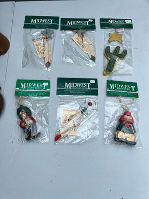 Decorative hanging ornaments assortment from Midwest Importers - Image 1 of 7