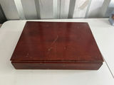 Silverware stainless set in wooden box - thumbnail 11 of 11
