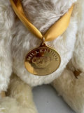 Millennium Bear by Steiff Teddy Bear with Gold Medal Necklace - thumbnail 3 of 7
