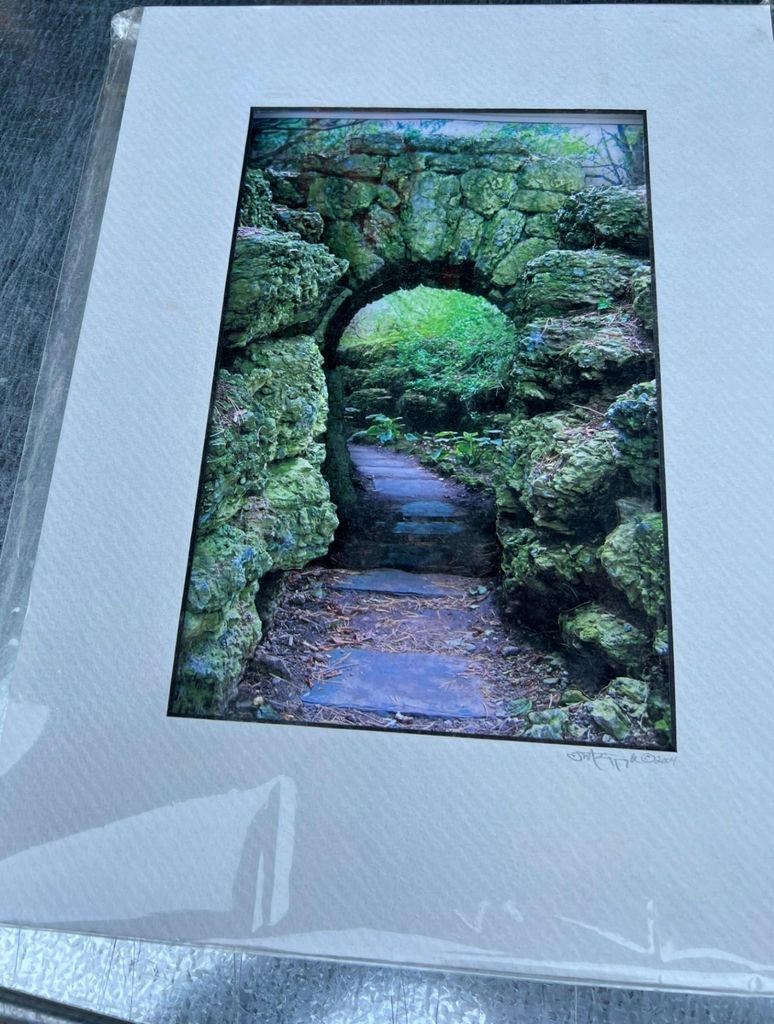 Scott Matyjaszek ARTEPHAX PHOTOGRAPHIC Moss-covered rock archway with path - image 1 of 4