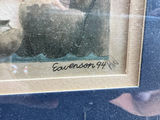 Eavenson Framed nautical scherenschnitte paper-cut artwork 22-1/4" x 19-1/4" - thumbnail 4 of 5
