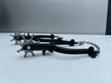 Pair of vintage black metal STIRRUPS - thumbnail 2 of 3