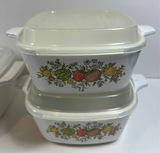 Corning Ware bakeware set with lids 1 - 1-1/4 Qt and 2 - 700 mL - thumbnail 3 of 6