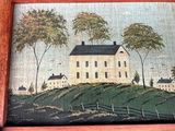 Hillside Landscape in Wooden Frame 10" x 7-1/2" - thumbnail 2 of 3