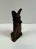 VINTAGE Cast iron dog statue doorstop - thumbnail 2 of 5