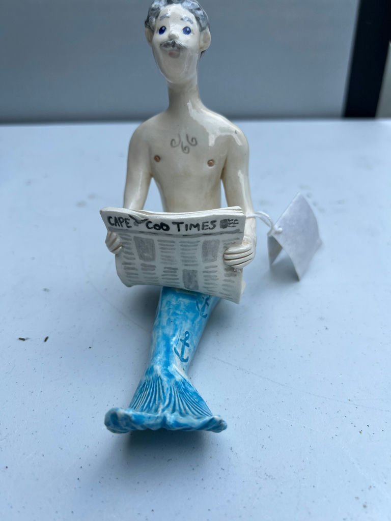 Mermaid and Merman Figurines with Mermaid Bottle Opener - image 3 of 5