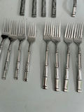 Silverware stainless set in wooden box - thumbnail 8 of 11