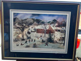 Coming Home From School by Will Moses - Signed and Numbered with COA 26" x 20-1/2" - thumbnail 1 of 6