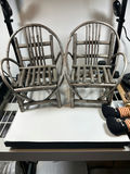 Raggedy Ann an Andy dolls with miniature wood chairs - thumbnail 5 of 5